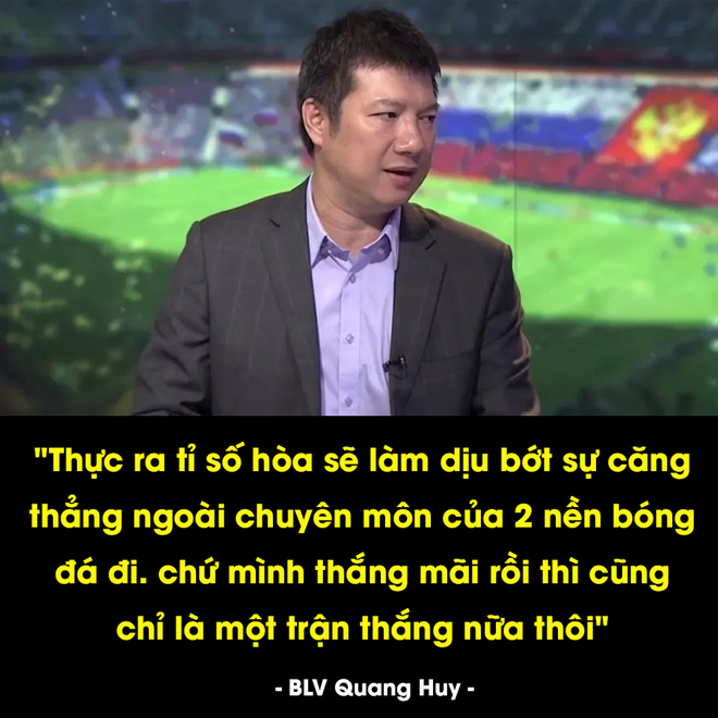 BLV Quang Huy và câu nói cực chất ngay sau trận Việt Nam - Thái Lan khiến dân mạng chia sẻ rần rần-1