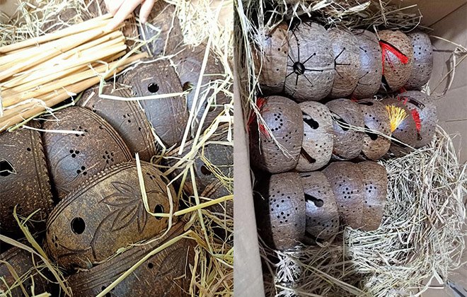 Lồng đèn gáo dừa cháy hàng Trung thu 2019: 2.300 chiếc vẫn không đủ bán-7