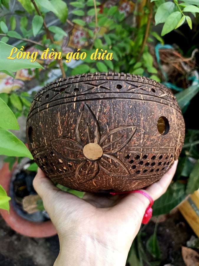 Lồng đèn gáo dừa cháy hàng Trung thu 2019: 2.300 chiếc vẫn không đủ bán-8