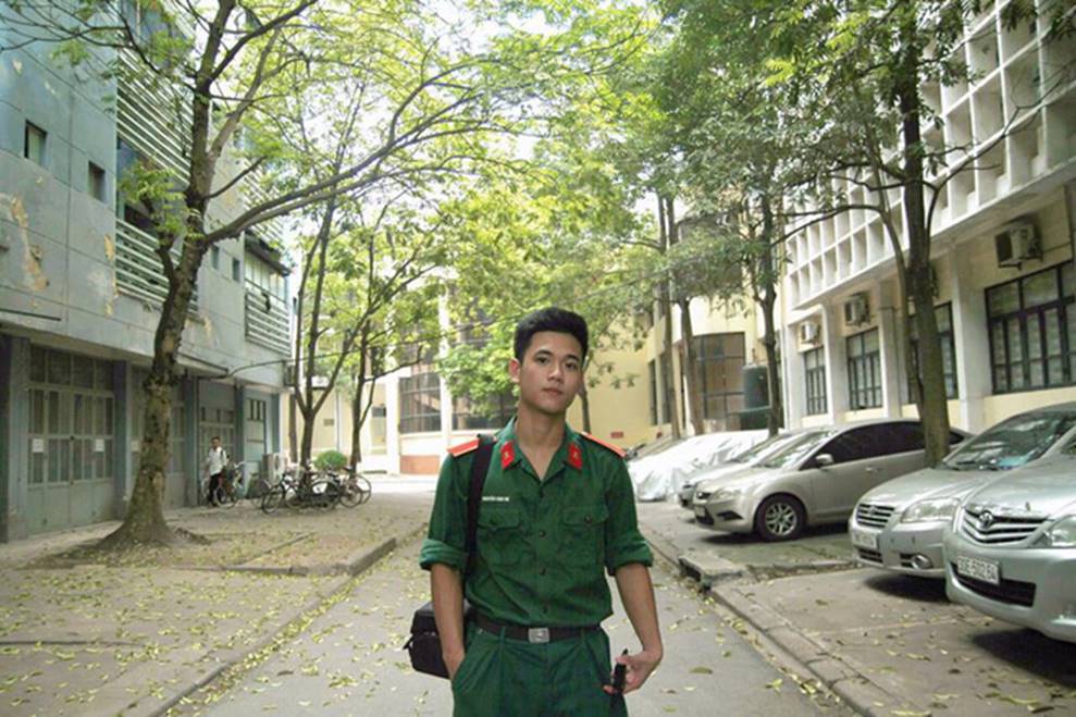 Hotboy 9X trường quân sự siêu cấp đẹp trai” lại còn lắm tài lẻ khiến hội chị em điêu đứng-12