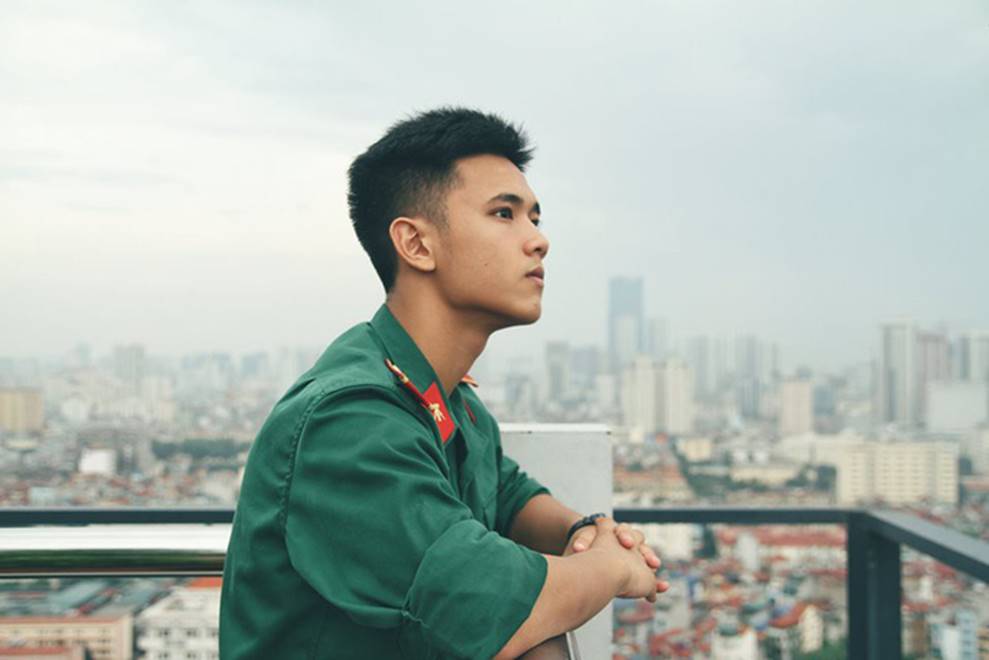 Hotboy 9X trường quân sự siêu cấp đẹp trai” lại còn lắm tài lẻ khiến hội chị em điêu đứng-22