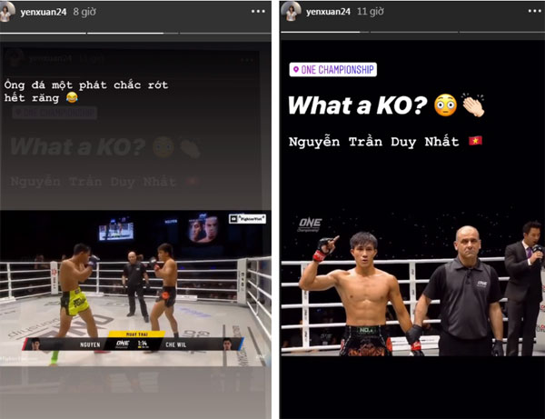 Yến Xuân khiến fan ngỡ ngàng với dòng story mới nhất: Hóa ra ngoài bóng đá, chị còn theo dõi môn thể thao này-1