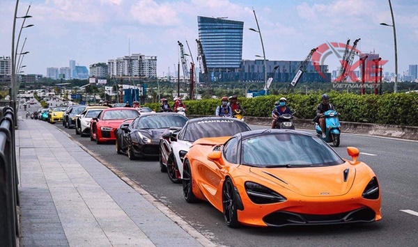 Cường Đô la và dàn siêu xe đình đám nhất Việt Nam đổ về Bình Dương-2