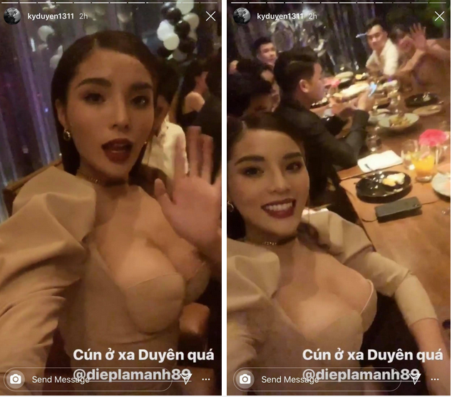 Diện cùng một mẫu váy: Lan Ngọc gợi cảm vừa đủ, nhưng quay sang Kỳ Duyên lại như thể vòng 1 sắp tuôn trào-2