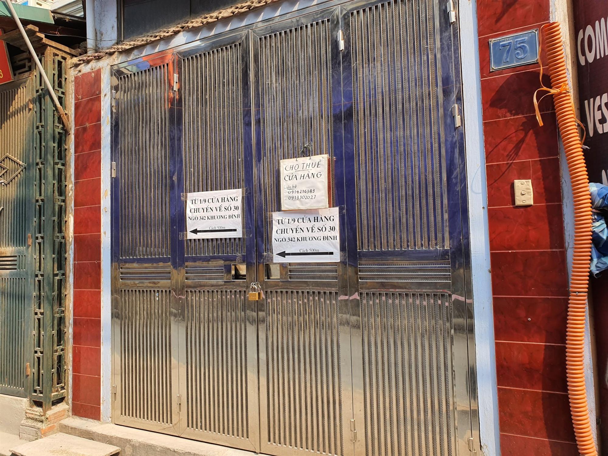 Hàng quán đóng cửa sang nhượng, dân quanh khu Rạng Đông thi nhau bán nhà-6