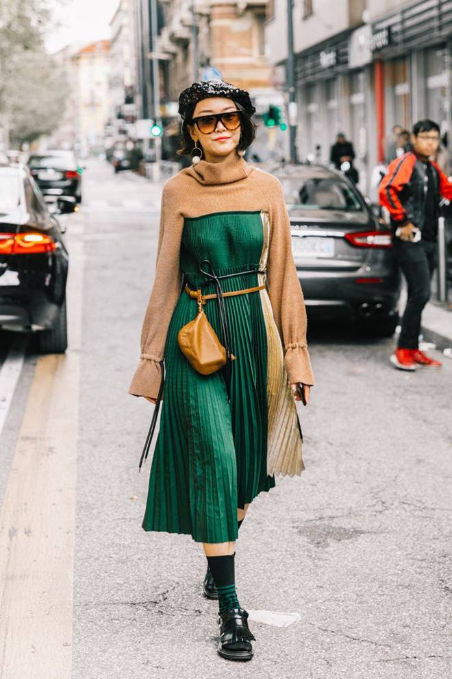 Chăm mặc gam màu xa lánh” từng làm bao mỹ nhân ê chề, vậy mà Hoàng Thuỳ vẫn đẳng cấp-13