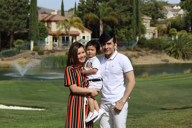 Dù mới 2 tuổi nhưng con trai Đan Trường đã được mẹ đầu tư học 4 ngoại ngữ-1