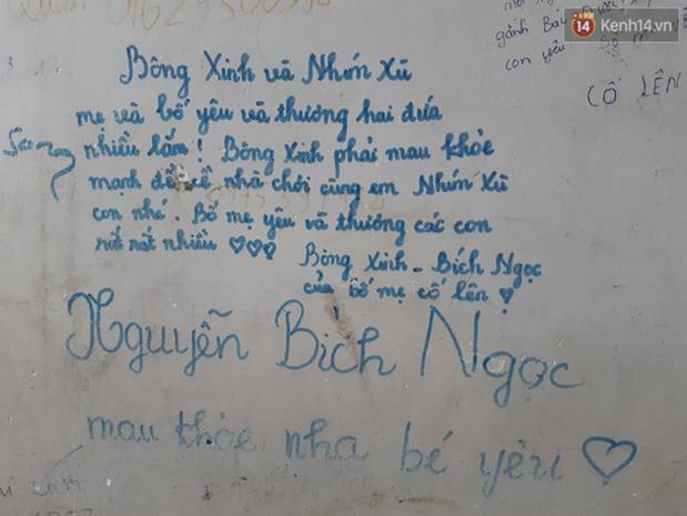 Xúc động những dòng thư trên bức tường loang lổ ngoài phòng mổ của viện E: 4 lần mẹ phải ở đây chờ con rồi, con ơi...-11