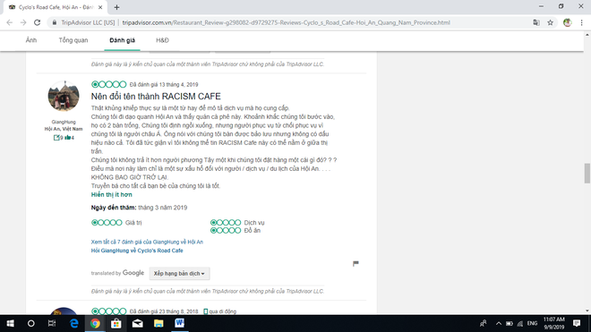 Lùm xùm quán cà phê Hội An bị tố đuổi khách Việt, chỉ phục vụ Tây-2