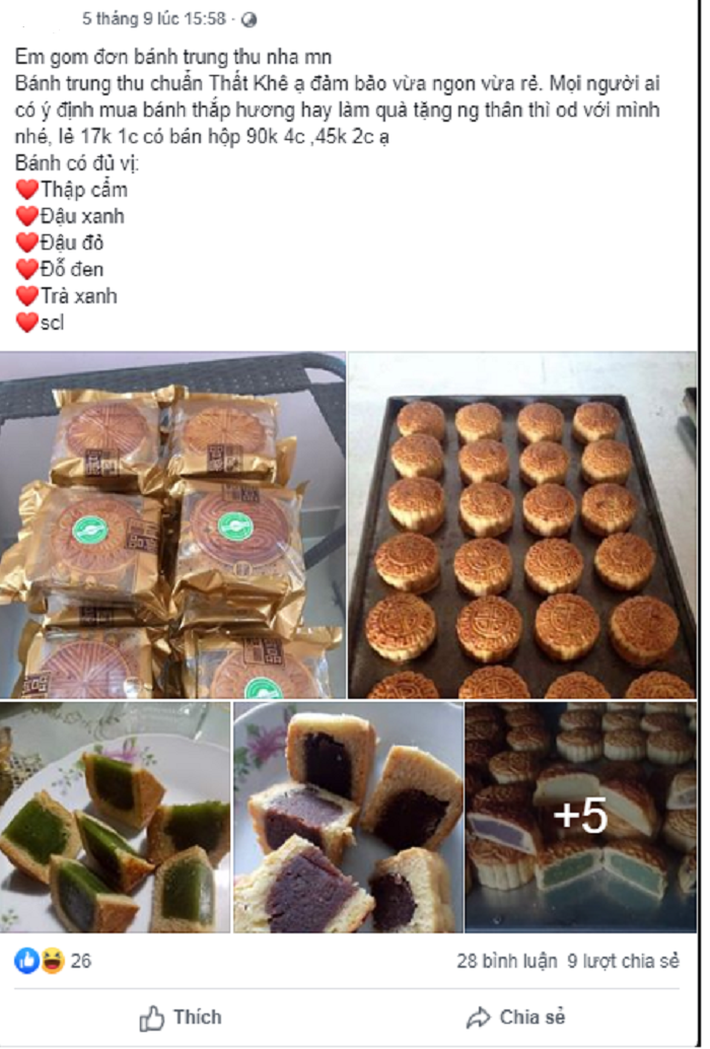 Nhộn nhịp dịch vụ các mẹ gom chung để đặt bánh Trung thu ở địa phương lên thành phố, được thưởng thức bánh ngon, giá thành lại rẻ-4