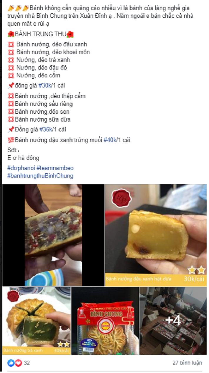 Nhộn nhịp dịch vụ các mẹ gom chung để đặt bánh Trung thu ở địa phương lên thành phố, được thưởng thức bánh ngon, giá thành lại rẻ-6