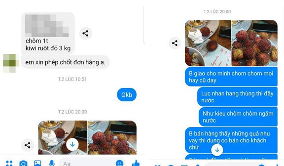 Mua chôm chôm online ở cửa hàng nổi tiếng, mẹ trẻ gặp cảnh thối 9/10 quả, nhưng tệ nhất là thái độ của nhân viên-3