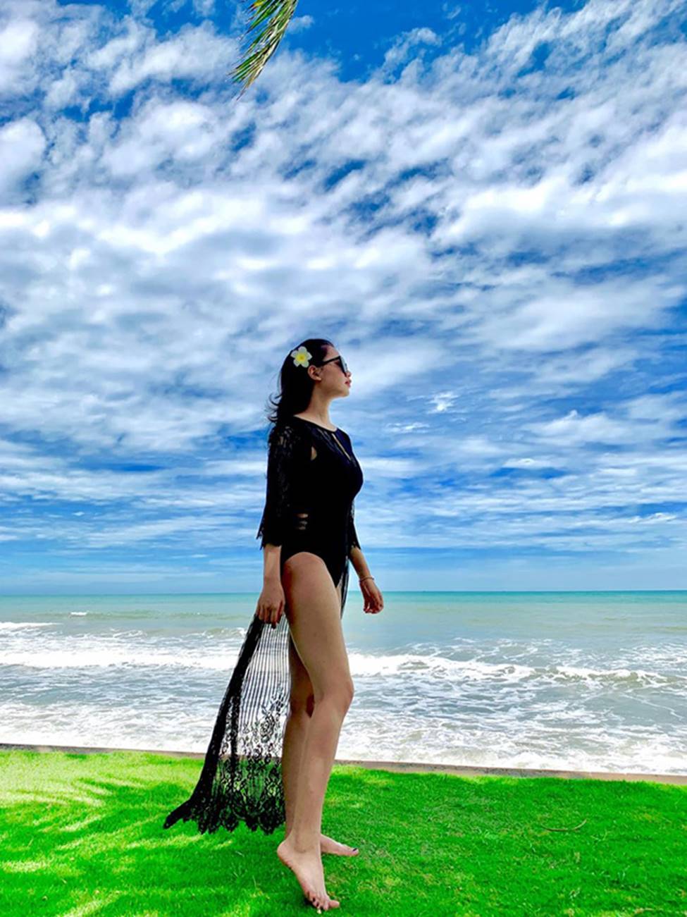 Nhan sắc gái một con trông mòn con mắt của vợ Quế Ngọc Hải-5