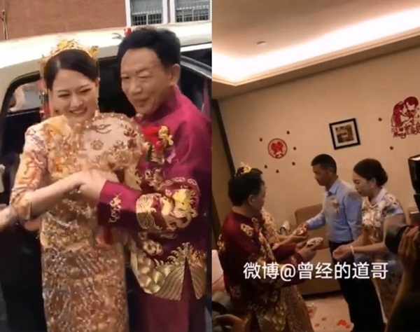 Cô dâu 26 kết hôn với chú rể 62, biểu cảm của mẹ vợ khiến ai cũng ngỡ ngàng-2
