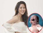 Lần đầu diễn viên Lê Phương khoe hình cận mặt và rõ nét nhất con gái mới sinh-6