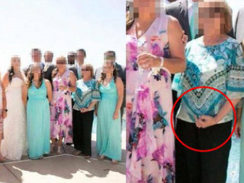 Cô dâu trẻ xinh đẹp tươi cười sánh bước bên chú rể đại gia lớn tuổi, biểu cảm gương mặt của bố mẹ nữ chính gây chú ý hơn cả-6