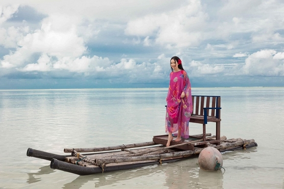 Hoa hậu Đền Hùng Giáng My lại thả dáng gợi cảm trên biển-9