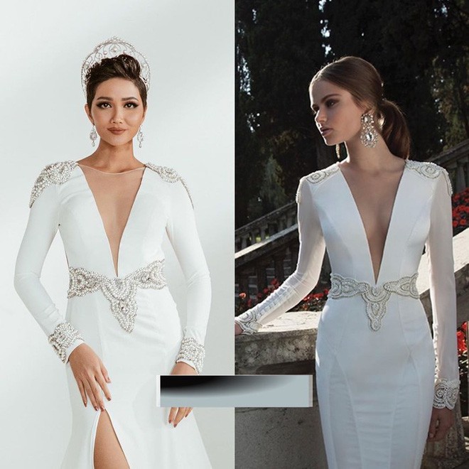 Hóa ra bộ cánh khiến HHen Niê nhấp nhổm không yên trên truyền hình chỉ là hàng nhái của siêu mẫu Elsa Hosk-13