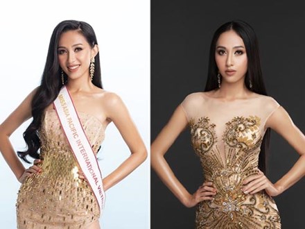 Đại diện Việt Nam tại Miss Asia Pacific khoe ba vòng nóng bỏng với đầm dạ hội