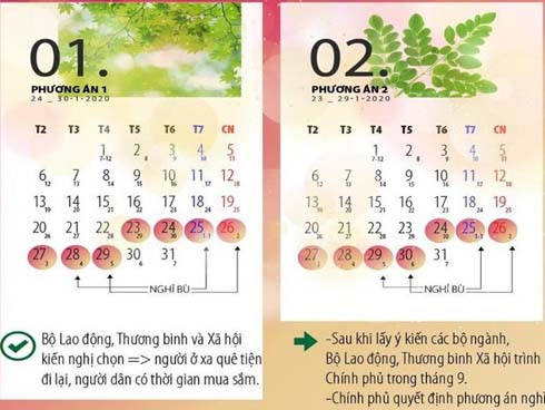 Chính phủ thông qua lịch nghỉ Tết Canh Tý 2020-2