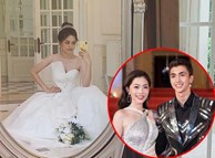 Phương Nga đăng ảnh diện váy cưới xinh ngút ngàn, khiến fan rần rần hối thúc chuyện cưới xin với Bình An