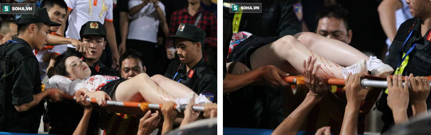 Tận mắt pháo sáng bay như tên lửa trên sân Hàng Đẫy, cô gái rụng rời chân tay, kể thêm những hành động kinh dị khác-1