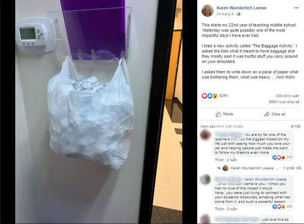 Viết tâm thư vì quá nặng lòng trước nỗi lo âu của học trò, cô giáo bất ngờ thu về hơn 800k like hơn 600k share chỉ sau một ngày-1