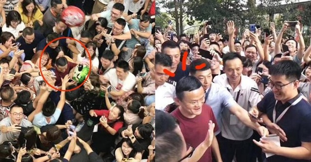 Jack Ma khóc nức nở bên tiếng nhạc rock ngày chia tay Alibaba-2