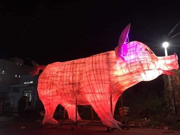 Trung thu mà thấy đèn ông sao, con bướm là xưa rồi, bởi dân mạng đang truyền tay kịch liệt bộ ảnh đèn lồng hình heo tỏa sáng đầy kỳ lạ-5
