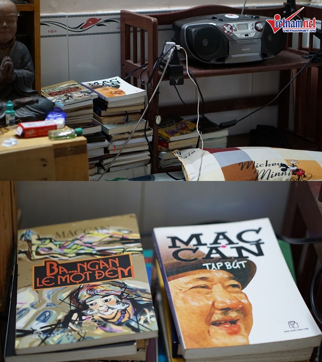 Cuộc sống đơn độc ở tuổi 74 của nghệ sĩ Mạc Can trong phòng trọ-2