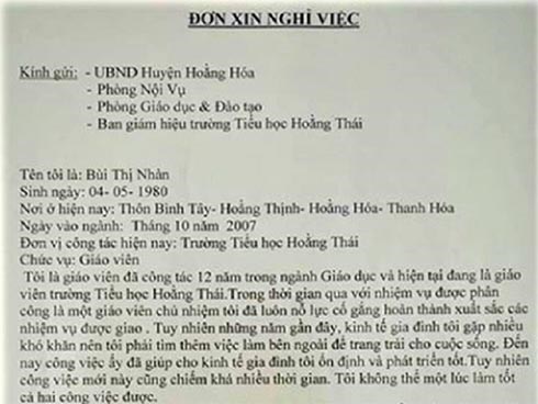 Cô giáo xin ra khỏi ngành đúng ngày khai giảng: Tôi đã khóc rất nhiều
