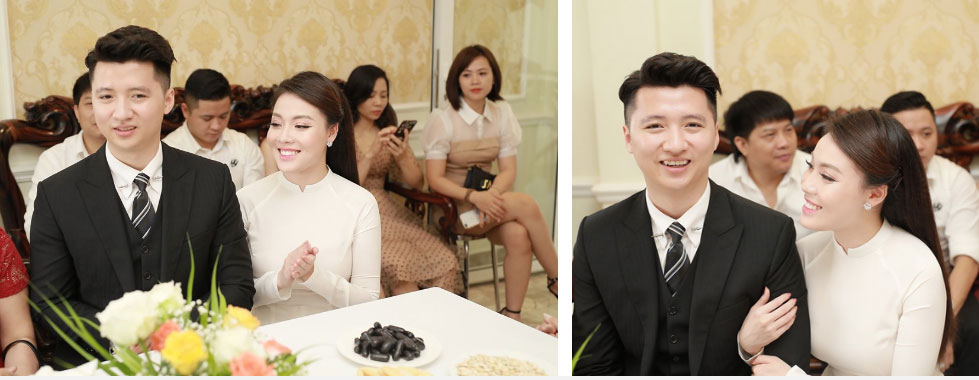 Hóa ra trước khi có màn cầu hôn lãng mạn ở Paris, nữ giảng viên Âu Hà My đã làm lễ dạm ngõ rình rang rồi-1