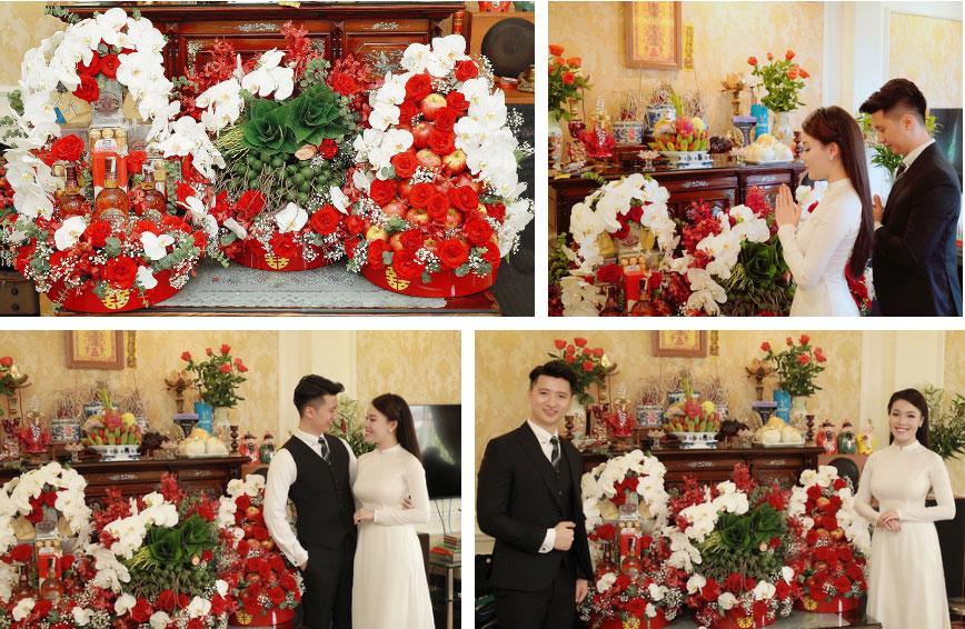 Hóa ra trước khi có màn cầu hôn lãng mạn ở Paris, nữ giảng viên Âu Hà My đã làm lễ dạm ngõ rình rang rồi-3