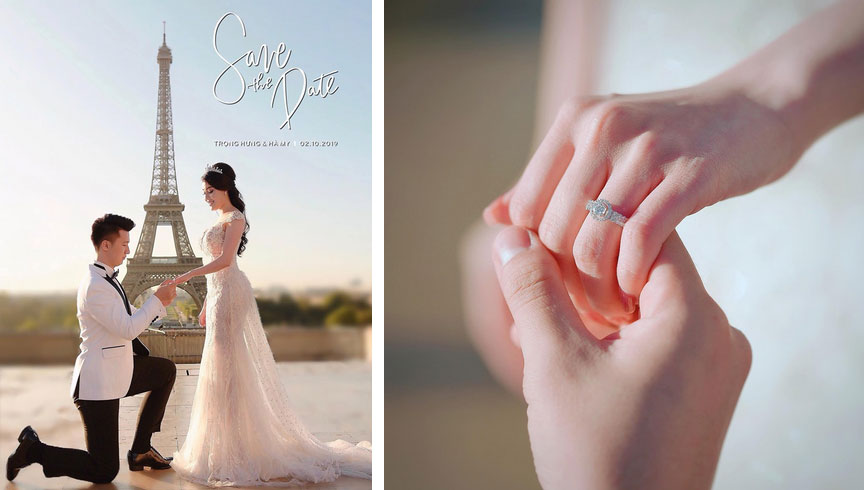 Hóa ra trước khi có màn cầu hôn lãng mạn ở Paris, nữ giảng viên Âu Hà My đã làm lễ dạm ngõ rình rang rồi-5