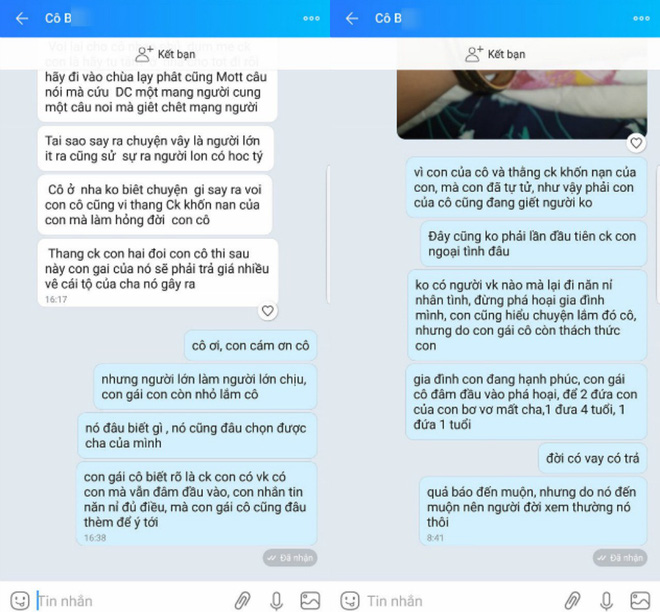 Nhắn tin năn nỉ nhân tình chồng buông tha, người vợ còn bị mắng: Đừng để một người nhỏ tuổi xem thường-6