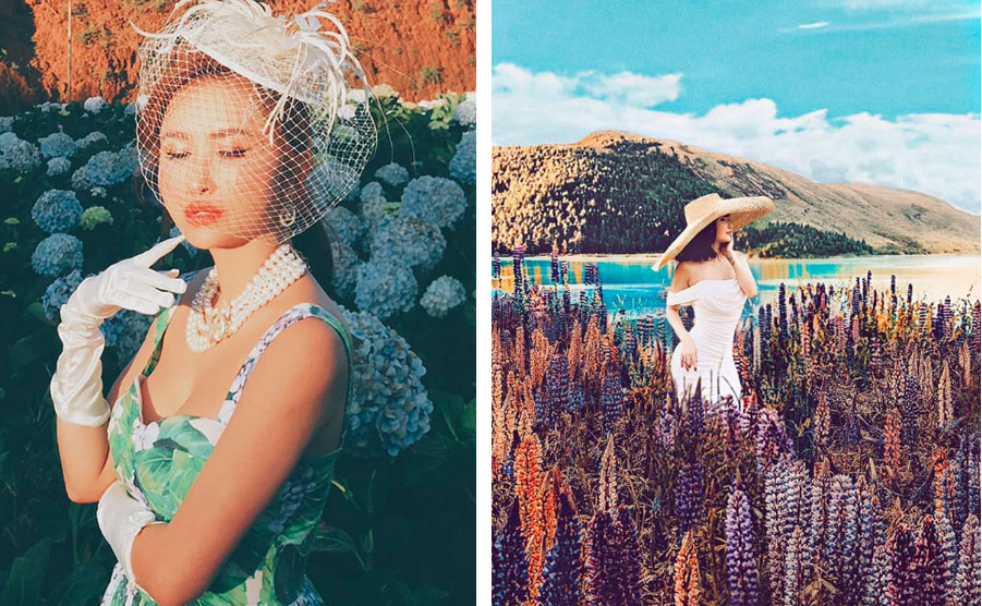 Nhìn loạt ảnh du lịch trước khi biết photoshop của vợ 2 Minh Nhựa, ai cũng phải nể phục đẳng cấp chỉnh ảnh của Mina Phạm-3