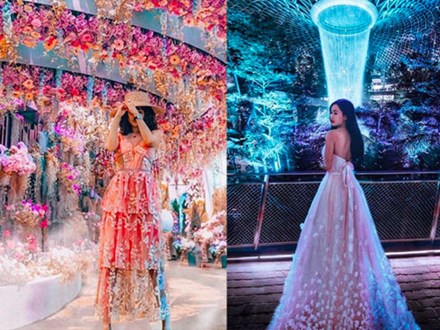 Nhìn loạt ảnh du lịch trước khi biết photoshop của vợ 2 Minh Nhựa, ai cũng phải nể phục đẳng cấp chỉnh ảnh của Mina Phạm