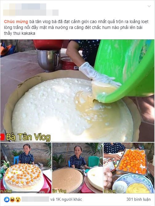Con trai Bà Tân Vlog lên tiếng khẳng định không gian dối trong clip làm bánh bông lan, nhưng số người thạo làm bánh lại chỉ ra những điểm lạ này-1