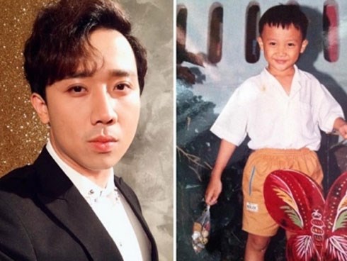 Hé lộ ảnh đón Trung thu từ hồi bé xíu, Trấn Thành vẫn bị fan bóc mẽ: “Bé đã Vline rồi, giờ có vợ xong thành Oline”