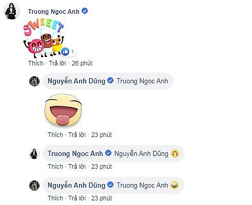 Giữa tin đồn hẹn hò, Anh Dũng ‘thả thính’ và nhận được sự hưởng ứng của Trương Ngọc Ánh-2