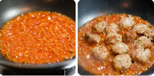 Công thức cho món thịt viên sốt cà chua cực ngon miệng-4