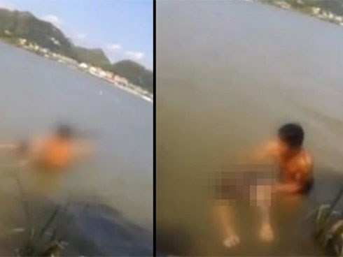 Chàng trai nhảy hồ tự tử vì bạn gái đòi chia tay, cái kết không ngờ khiến dân mạng cười nắc nẻ