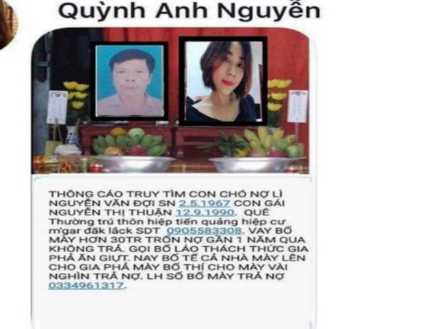 Bố ở quê vay tiền, con gái ở Đà Nẵng bị tế sống lên bàn thờ-1