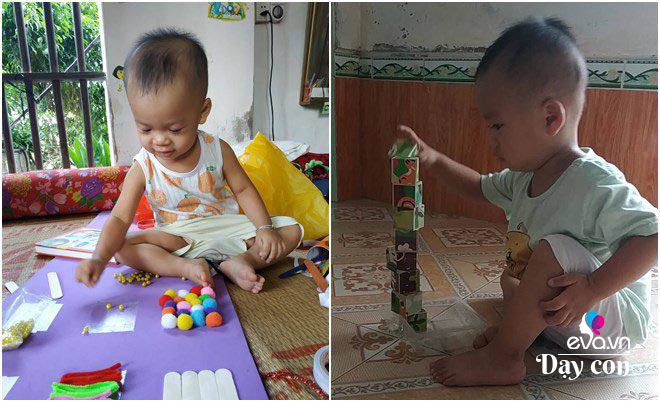 Bé 21 tháng đọc thơ trôi chảy, tập đếm cực nhanh nhờ chiêu dạy độc đáo của mẹ-3