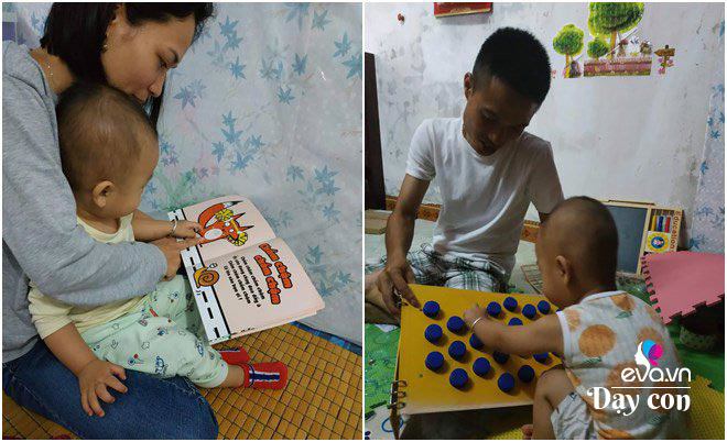 Bé 21 tháng đọc thơ trôi chảy, tập đếm cực nhanh nhờ chiêu dạy độc đáo của mẹ-4