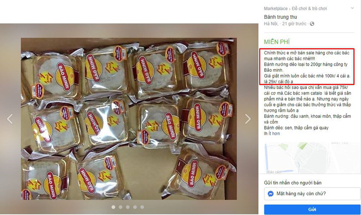 Hà Nội: Hàng loạt quầy bánh Trung thu thà dỡ quầy còn hơn bán hạ giá, hội bán hàng online lại đua nhau thanh lý-10