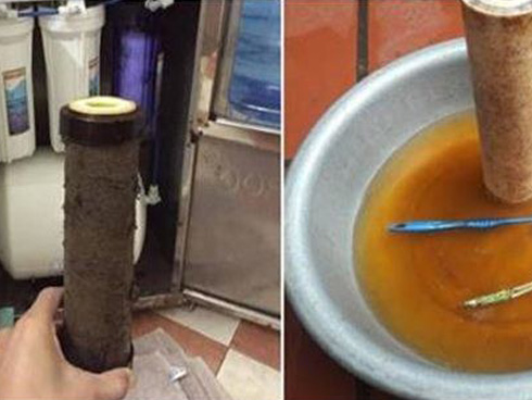 Nước sông Đà nhiễm dầu, kinh doanh máy lọc nước hốt bạc-2