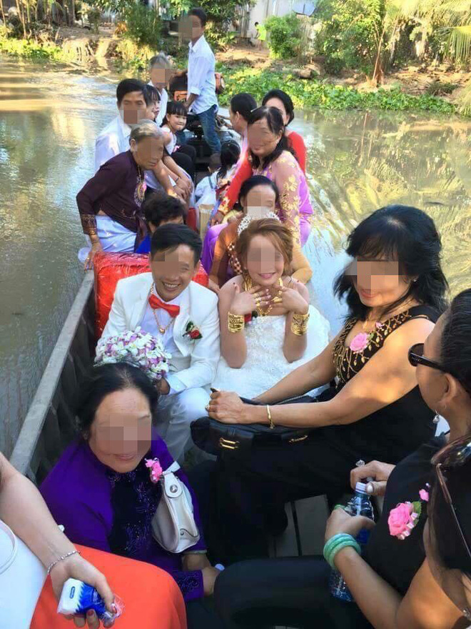 Cô dâu đeo vàng nặng trĩu ngày cưới khiến dân mạng trầm trồ, hoa mắt vì đếm hộ-1