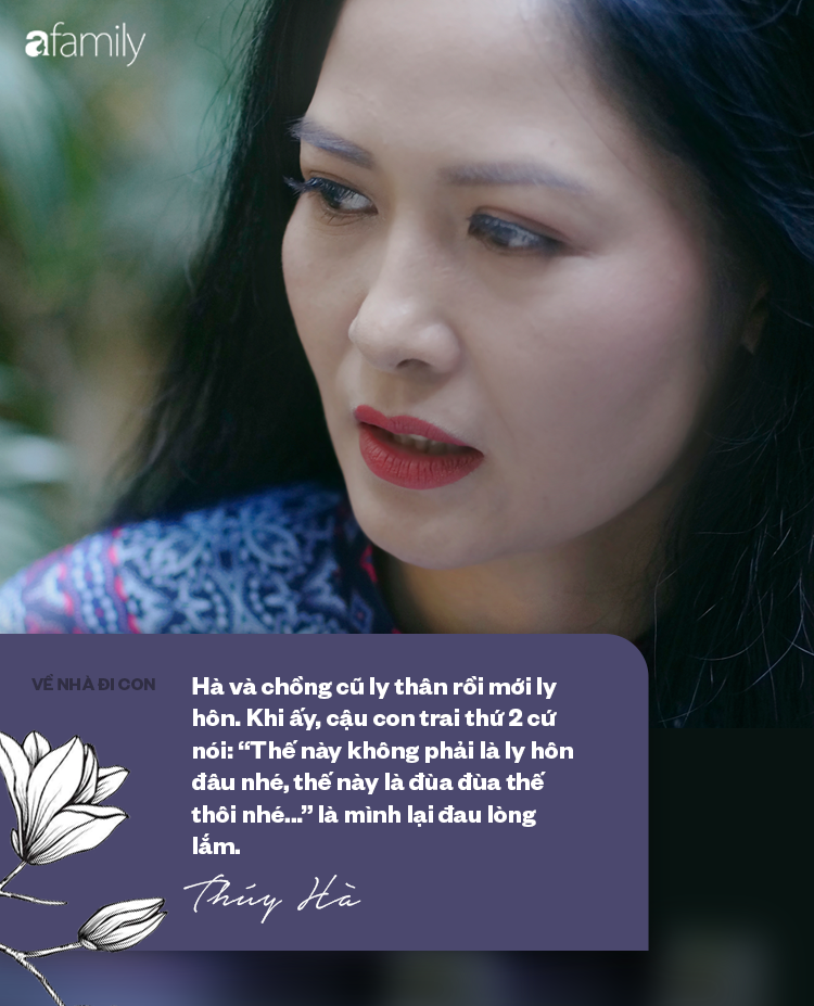 Thúy Hà cô Hạnh bán hoa của Về nhà đi con” lần đầu xác nhận đã ly hôn: Tôi phải mất nhiều năm để đợi các con lớn mới quyết định-13