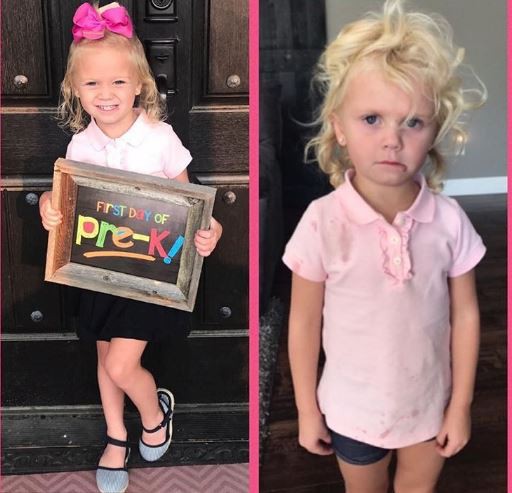 Những hình ảnh khó đỡ của con khi đi học chỉ có phụ huynh mới thấu hiểu: Mẹ mang mùa hè về đây đi-11